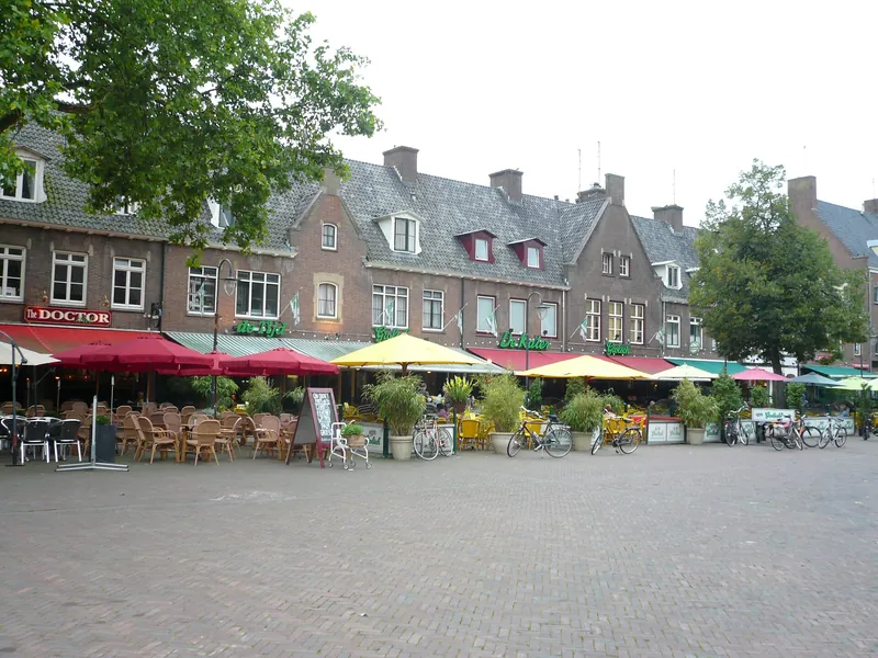 Terrassen aan de Markt in Wageningen